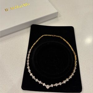 Gold and Silver Women's Necklace with headband